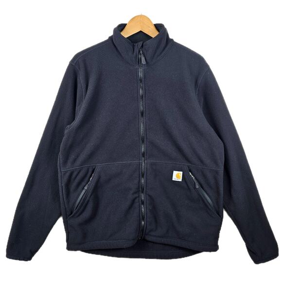 Carhartt Other - Carhartt Men’s Full Zip Fleece Jacket Sherpa Fleece Black Medium Relaxed Fit